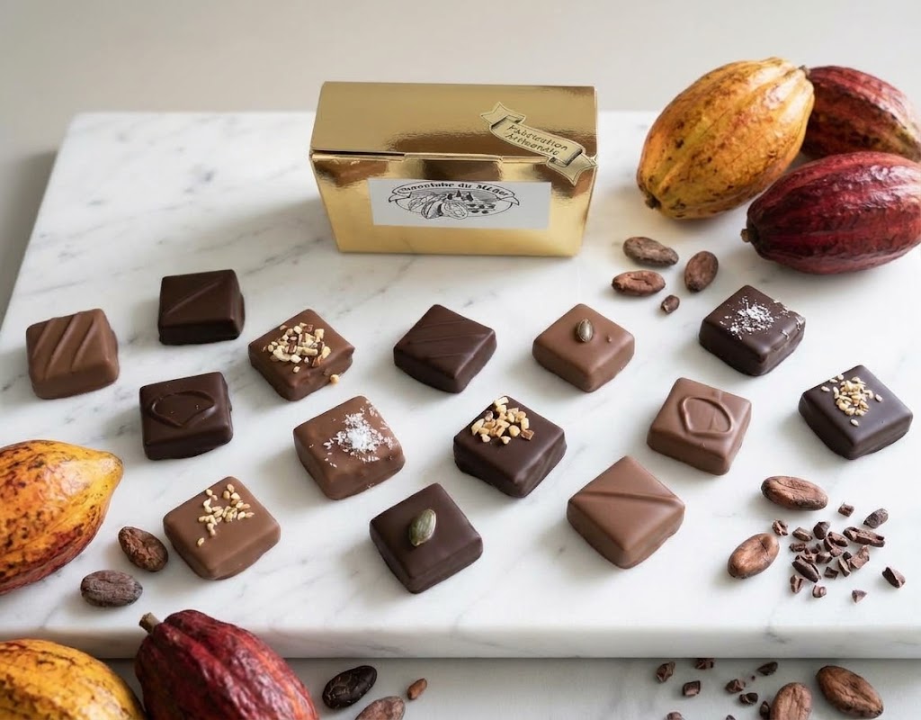 Ballotins de chocolats Noir - CHOCOLABÉ DU MEDOC