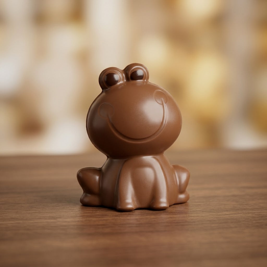Genouille en chocolat Lait ou Noir - Chocolabé du Médoc