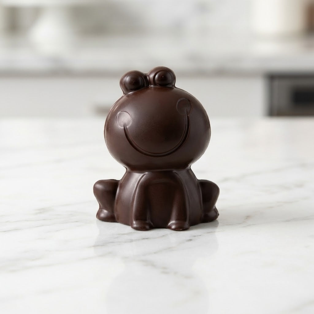 Genouille en chocolat Lait ou Noir - Chocolabé du Médoc